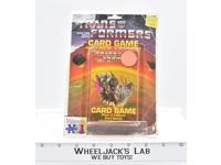 Skywarp Card Game NEW Warren 1985 Vintage G1 Transformers Action Figure