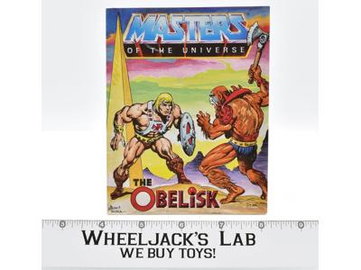 The Obelisk Mini Comic Book He-Man Masters of the Universe MOTU Mattel 1984