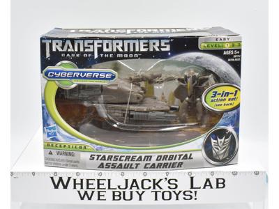 Starscream Orbital Assault Carrier NEW Cyberverse Transformers Dark of the Moon