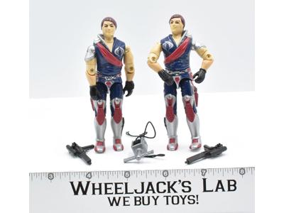 Tomax &amp; Xamot V1 100% Complete GI Joe 1985 Hasbro Action Figure Vintage