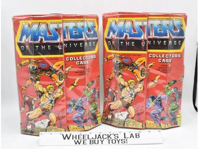 Action Figure Collectors Case 1984 He-Man MOTU Mattel Masters of the Universe