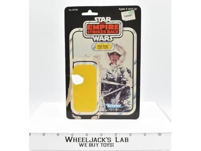 Han Solo (Hoth) Empire Strikes Back Cardback 31 1980 Vintage Star Wars Kenner