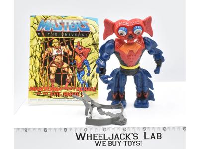 Mantenna D Complete 1984 He-Man MOTU Masters of the Universe Mattel W/ Comic