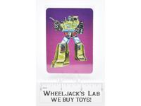 Long Haul Card 118 Variant Color Transformers Action Trading Cards 1985 G1