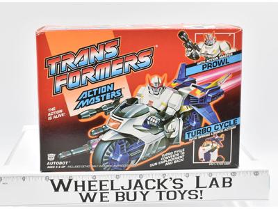 Prowl Turbo Cycle Sealed NEW 1990 Vintage Hasbro G1 Transformers Action Master