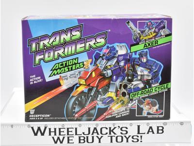 Axer Off-Road Cycle Sealed NEW 1990 Vintage Hasbro G1 Transformers Action Master