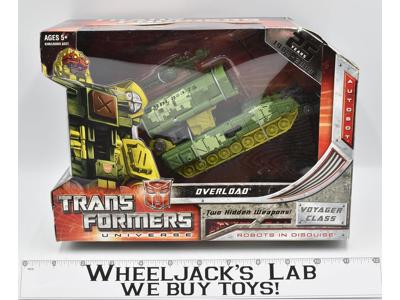 Overload 25th Ann. Voyager NEW MISB Universe 2008 Transformers Action Figure