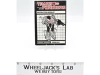 Grimlock Action Figure Instruction Manual Booklet 1985 Hasbro G1 Transformers