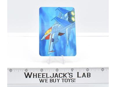 Starscream Card 88 Variant Color Transformers Action Trading Cards 1985 G1