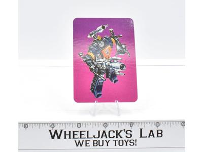 Bombshell Card 114 Variant Color Transformers Action Trading Cards 1985 G1