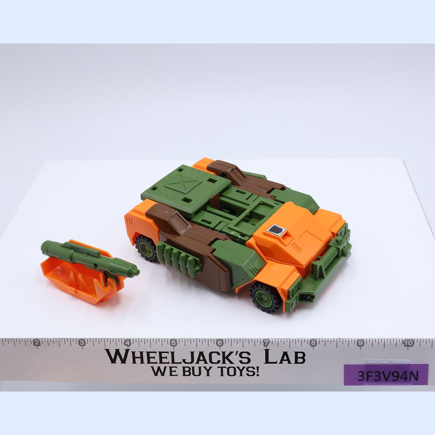 Roadbuster Vintage1985 G1 Transformers BROKEN STEERING WHEEL SHOULDER CANNON