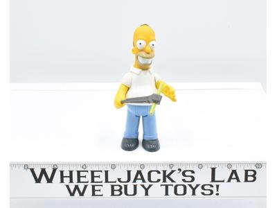 Homer With 5 Fatherly Phrases Simpsons Mattel 1990 Vinyl Action Figure