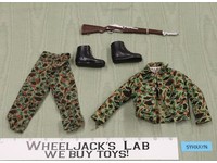 Fatigue Pants & Shirt with Rifle Boots GI Joe 1964 Hasbro Vintage 12" Accessory