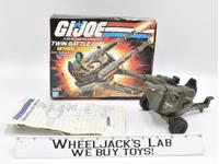 Whirlwind Twin Battle Gun 100% Complete W/Box 1983 GI Joe Hasbro Vintage