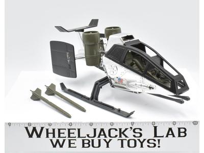 Sky Patrol Chrome Sky Hawk 100% Complete 1990 GI Joe ARAH Hasbro Vehicle