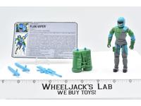 Flak Viper V1 100% Complete GI Joe 1992 Hasbro Action Figure Vintage