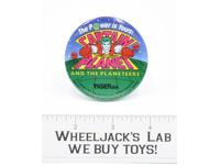 CAPTAIN PLANET TOY FAIR 1991 LED ELECTRONIC LIGHT UP BUTTON TIGER TOYS