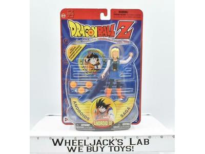 Android 18 Androids Saga Dragonball Z 2000 Irwin Toy NEW MOSC Action Figure