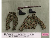 Fatigue Pants & Shirt with Rifle Boots GI Joe 1964 Hasbro Vintage 12" Accessory