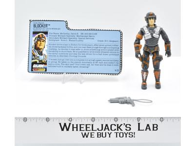 Blocker Eliminator Driver 100% Complete GI Joe 1987 Hasbro ARAH Vintage
