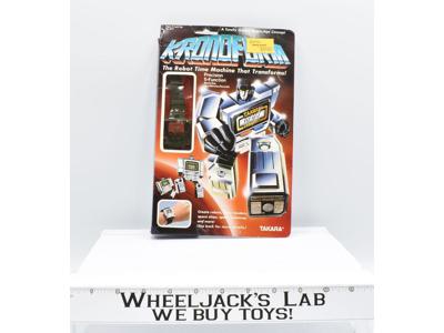 Robot Time Machine BLACK Kronoform UNUSED Wristwatch Watch Takara Transformers