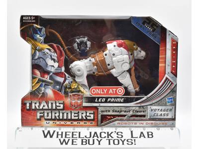 Leo Prime WHITE Voyager NEW MISB Universe 2009 25th Target Transformers