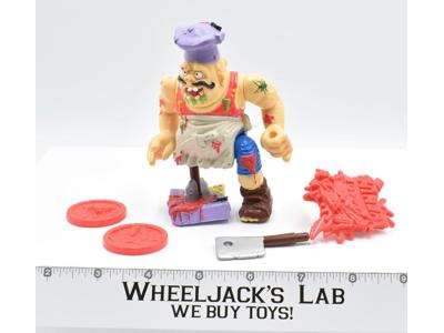 Psychotic Pizza Chef Complete TMNT Teenage Mutant Ninja Turtle 1990 Playmates