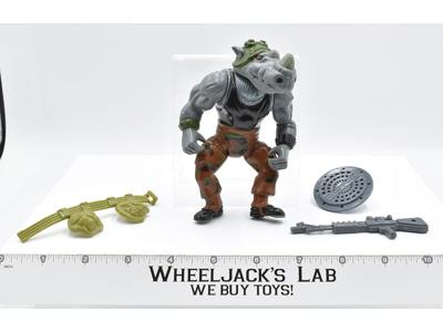 Rocksteady 100% Complete 1998 TMNT Teenage Mutant Ninja Turtle Playmates