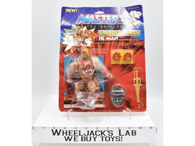 Thunder Punch He-Man MOSC NEW 1985 He-Man MOTU Masters of the Universe