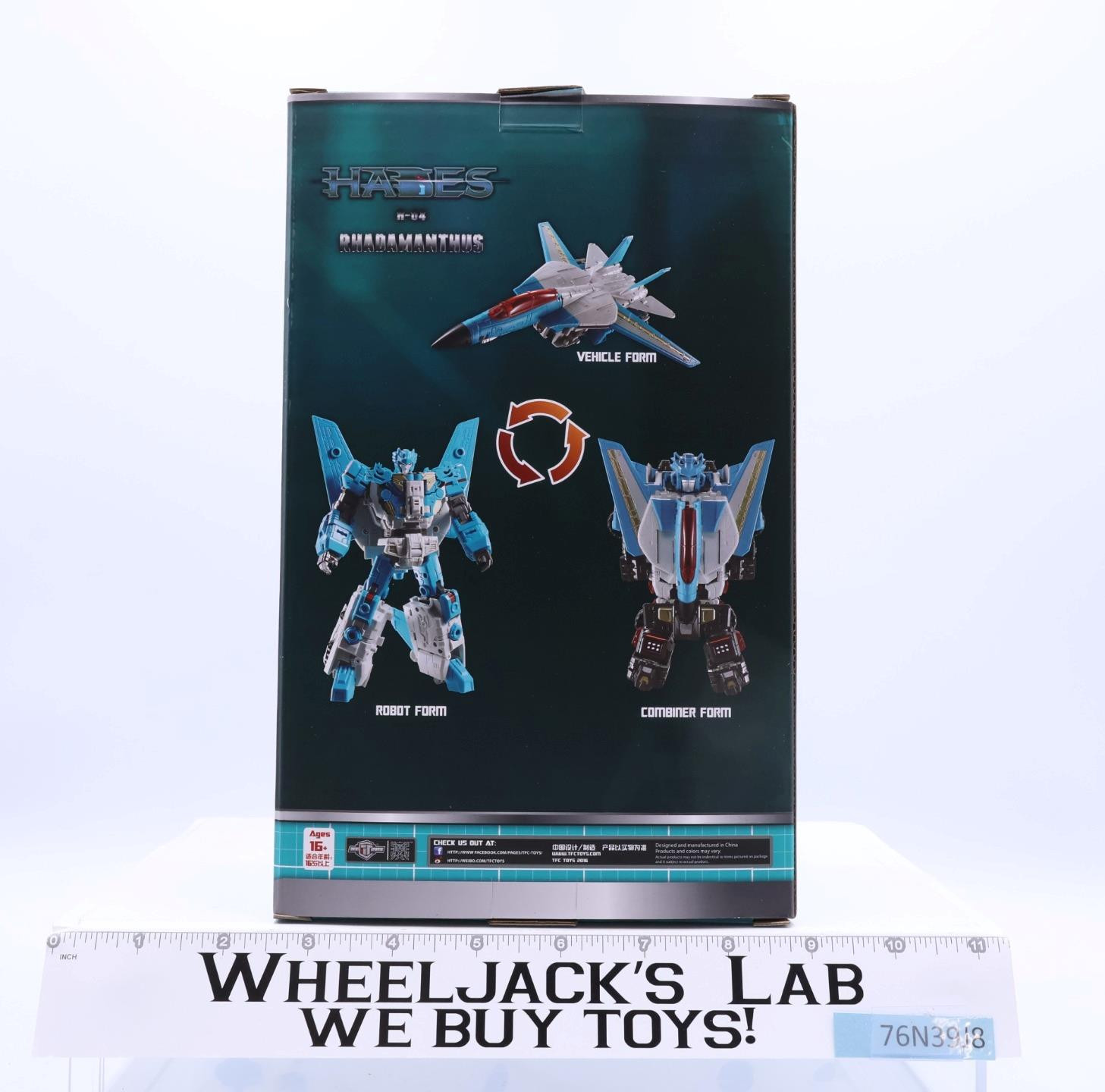 H-04 Rhadamanthus Hades Third Party 2016 TFC Toys Action Figure