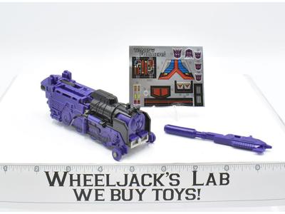 Astrotrain MINT 100% Complete W UNUSED STICKERS 1985 Vintage G1 Transformers