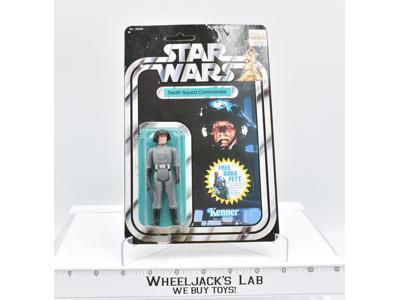 Death Squad Commander 20 Back Boba Fett MOSC Star Wars 1978 Kenner Action Figure