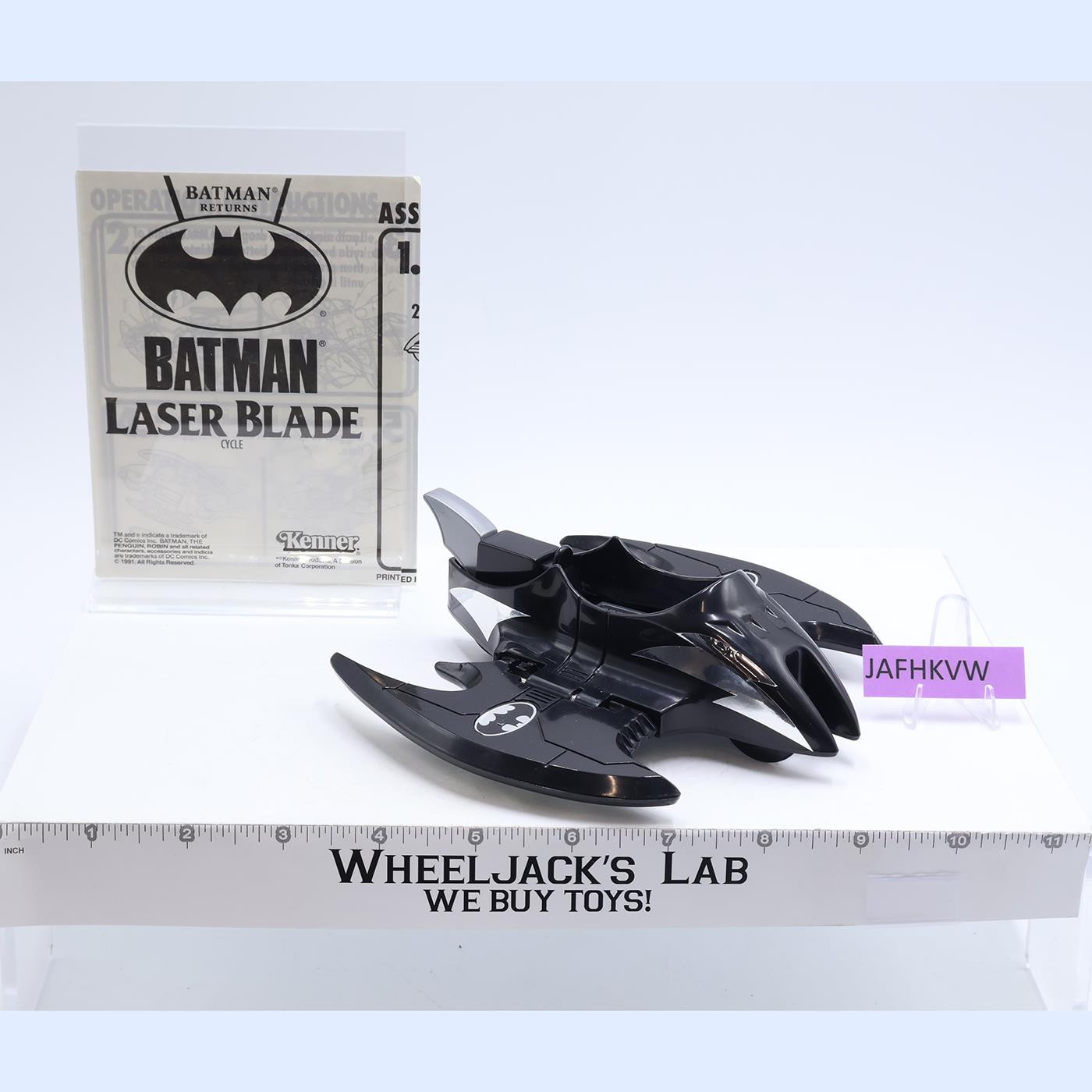 Laser Blade Cycle DC Comics Batman Returns 1991 Kenner Action Figure Vehicle