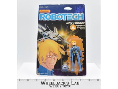 Roy Fokker NEW SEALED MOSC Robotech 1985 Matchbox Vintage Action Figure