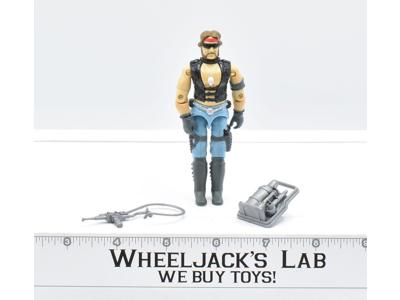 Torch #2 v1 GI Joe 100% Complete 1985 Hasbro Action Figure Vintage