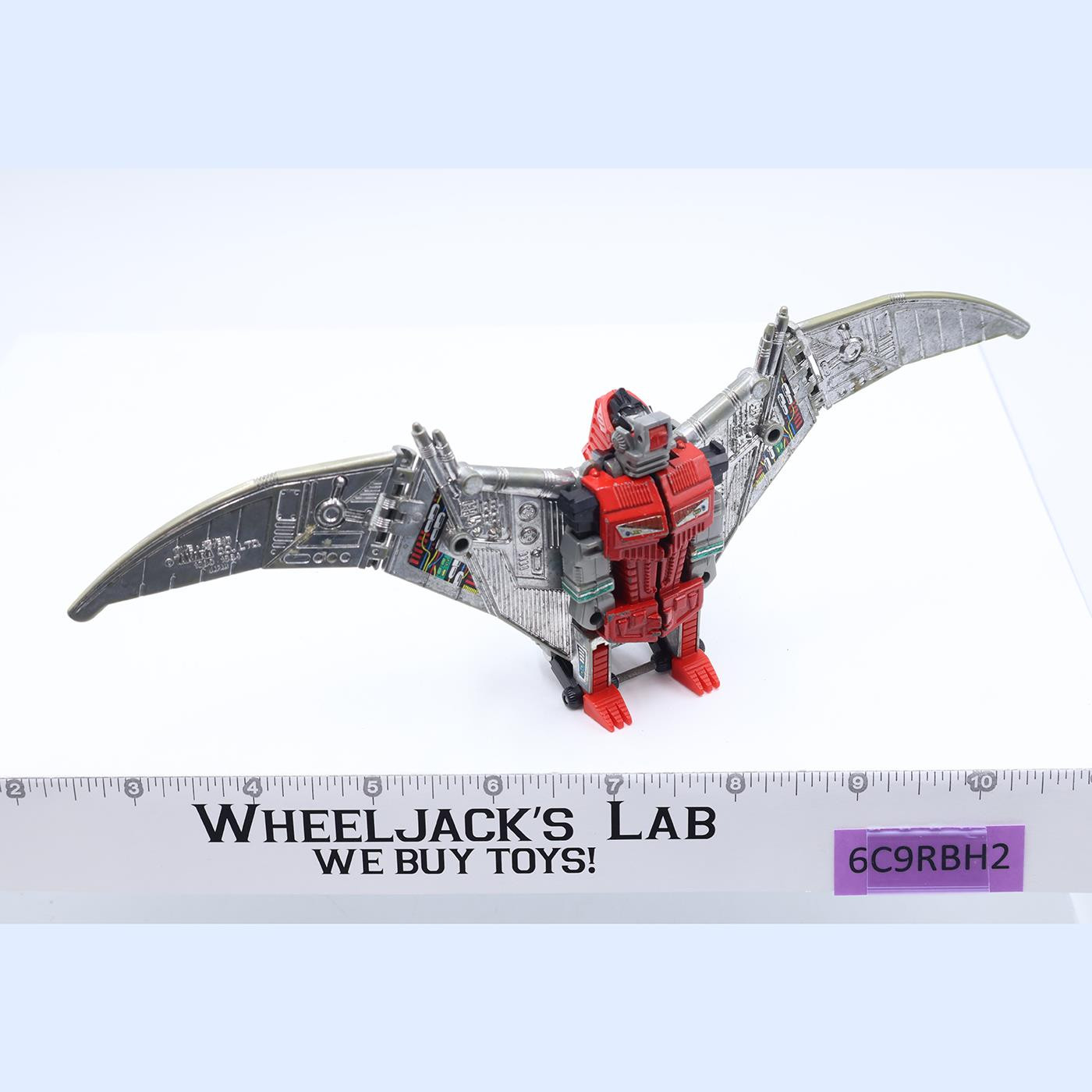 Swoop Vintage Hasbro 1985 G1 Transformers Action Figure MISSING PART OF THE HEAD