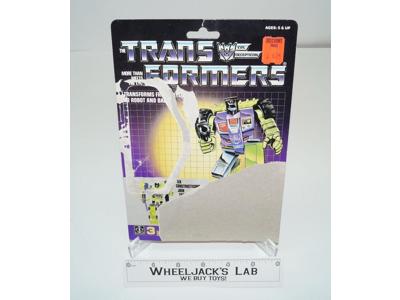 Scrapper Devastator Cardback Vintage 1985 G1 Transformers Action Figure