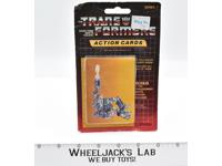 Shockwave Sealed Pack Card #122 Transformers Trading Action Cards 1985 G1