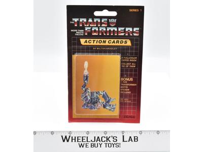 Shockwave #2 Sealed Pack Card #122 Transformers Trading Action Cards 1985 G1