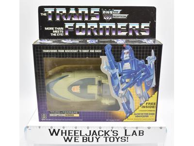 Scourge POSTER BOX MIB 100% Complete 1986 Vintage Hasbro G1 Transformers