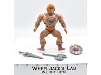 He-Man SOFT HEAD 1982 MOTU Masters of the Universe Vintage Action Figure