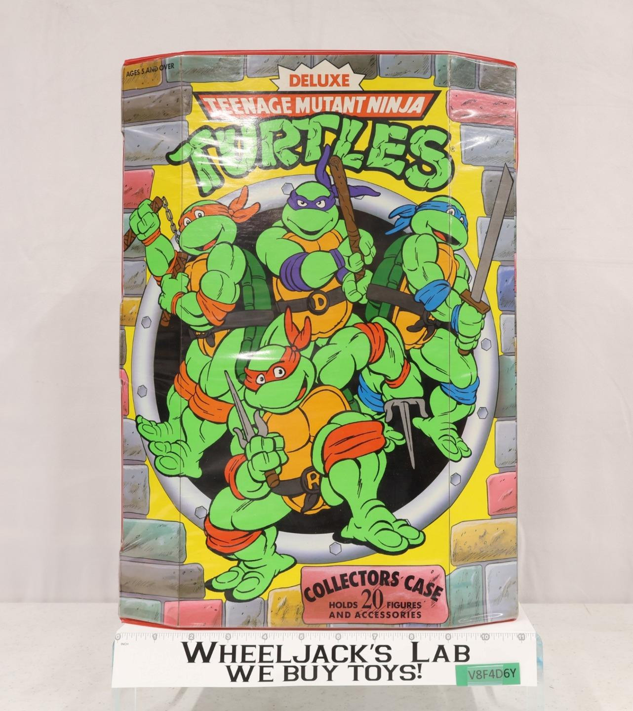 Deluxe Collectors Carry Case W/Trays TMNT Teenage Mutant Ninja Turtles Tara Toy