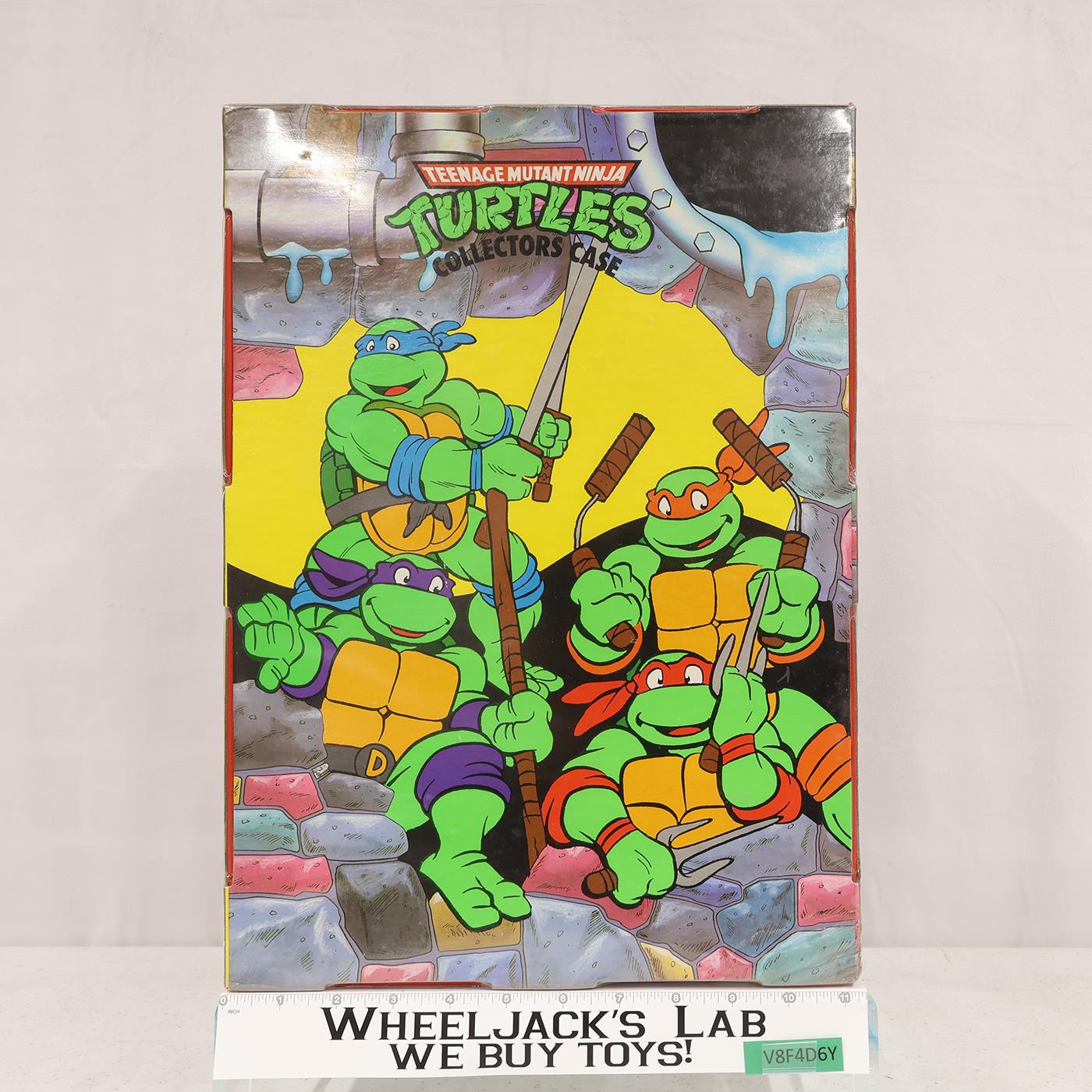 Deluxe Collectors Carry Case W/Trays TMNT Teenage Mutant Ninja Turtles Tara Toy