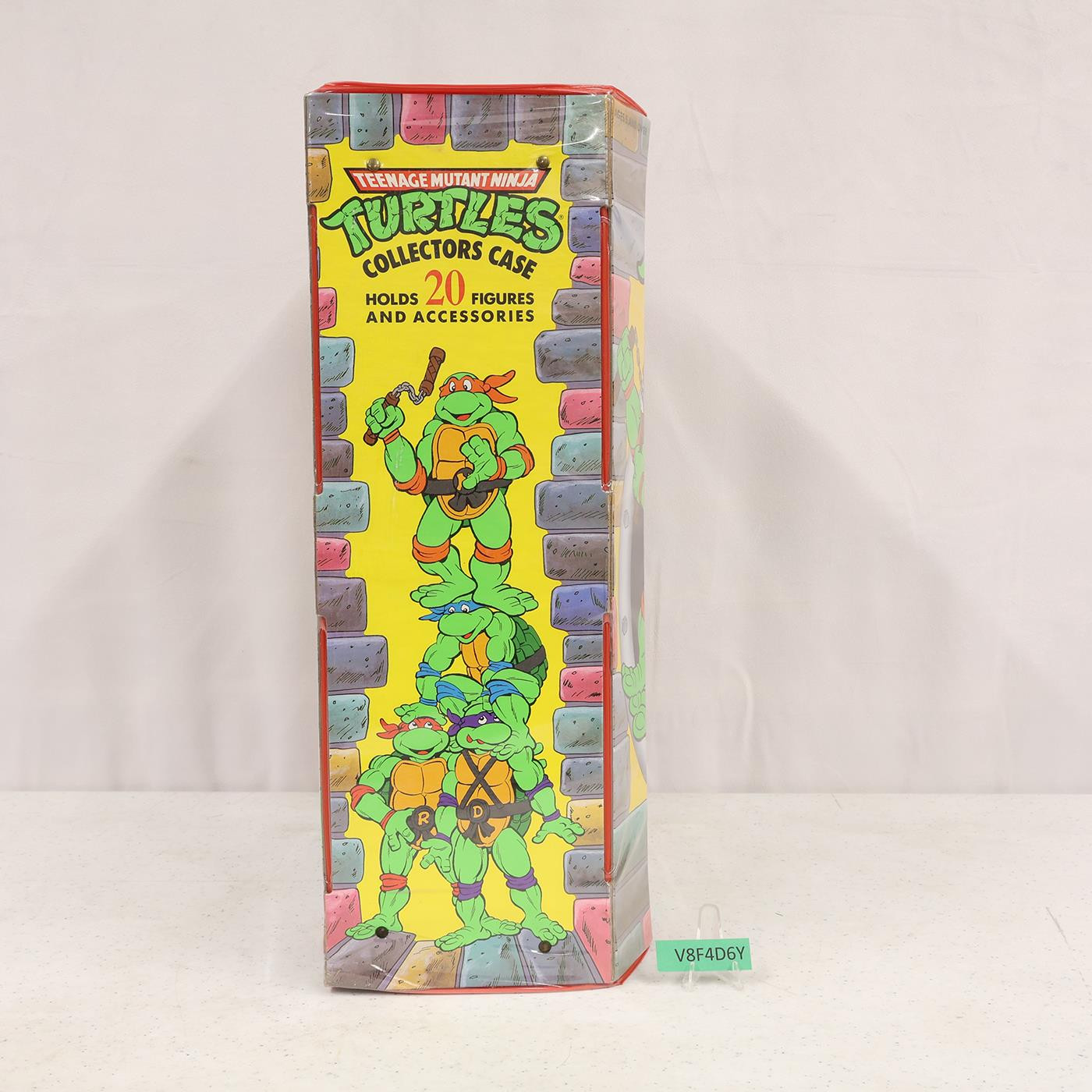 Deluxe Collectors Carry Case W/Trays TMNT Teenage Mutant Ninja Turtles Tara Toy