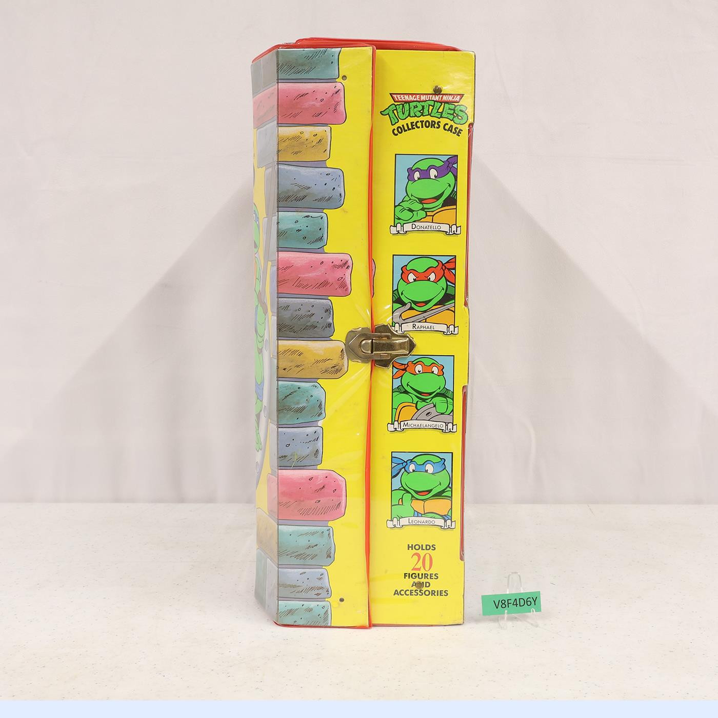 Deluxe Collectors Carry Case W/Trays TMNT Teenage Mutant Ninja Turtles Tara Toy