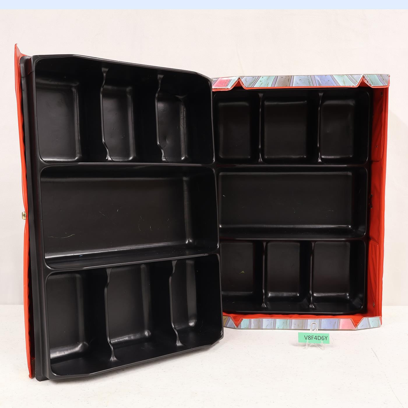 Deluxe Collectors Carry Case W/Trays TMNT Teenage Mutant Ninja Turtles Tara Toy