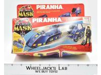 Piranha W/Sly Rax W/Box Complete 1985 MASK M.A.S.K. Vehicle Kenner Vintage