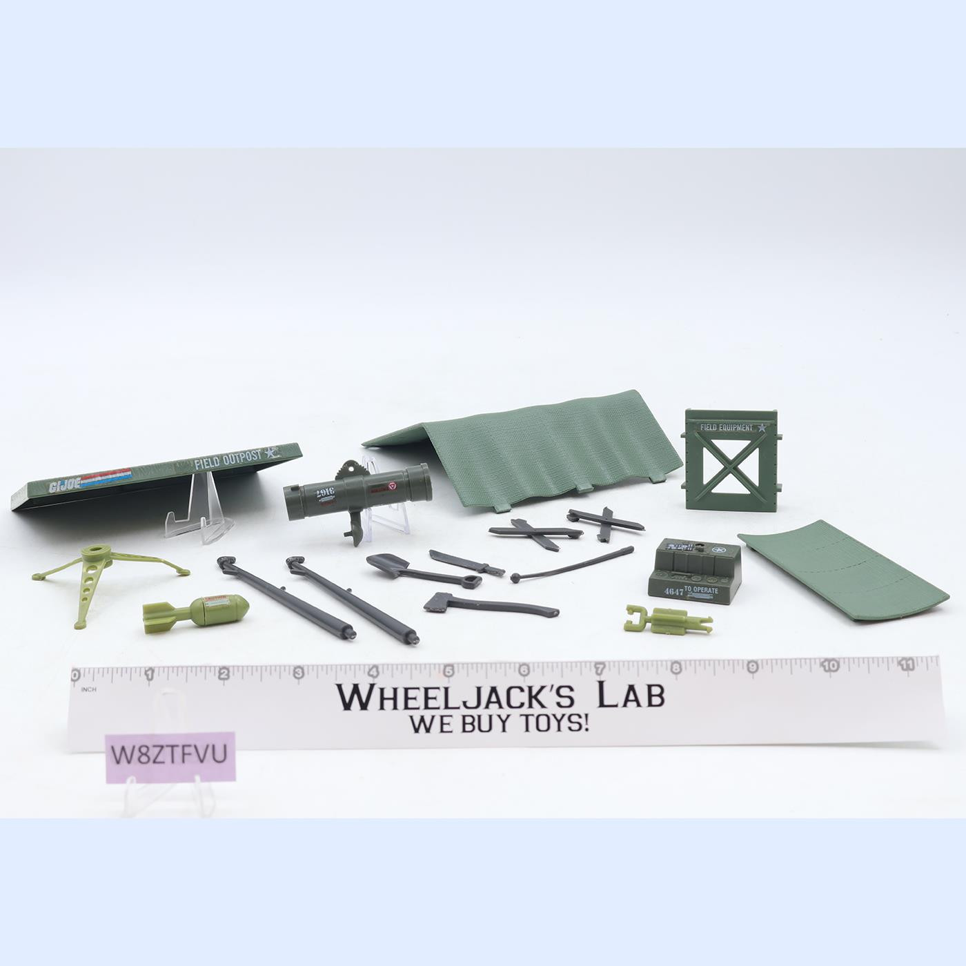 Bivouac Battle Station GI Joe 1984 Hasbro Action Figure Playset