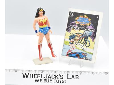 Wonder Woman W Comic DC Super Powers 1984 Kenner Action Figure