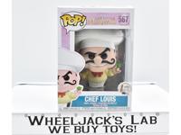 Chef Louis #567 The Little Mermaid Funko Pop! Vinyl Figure Toy 2015 New